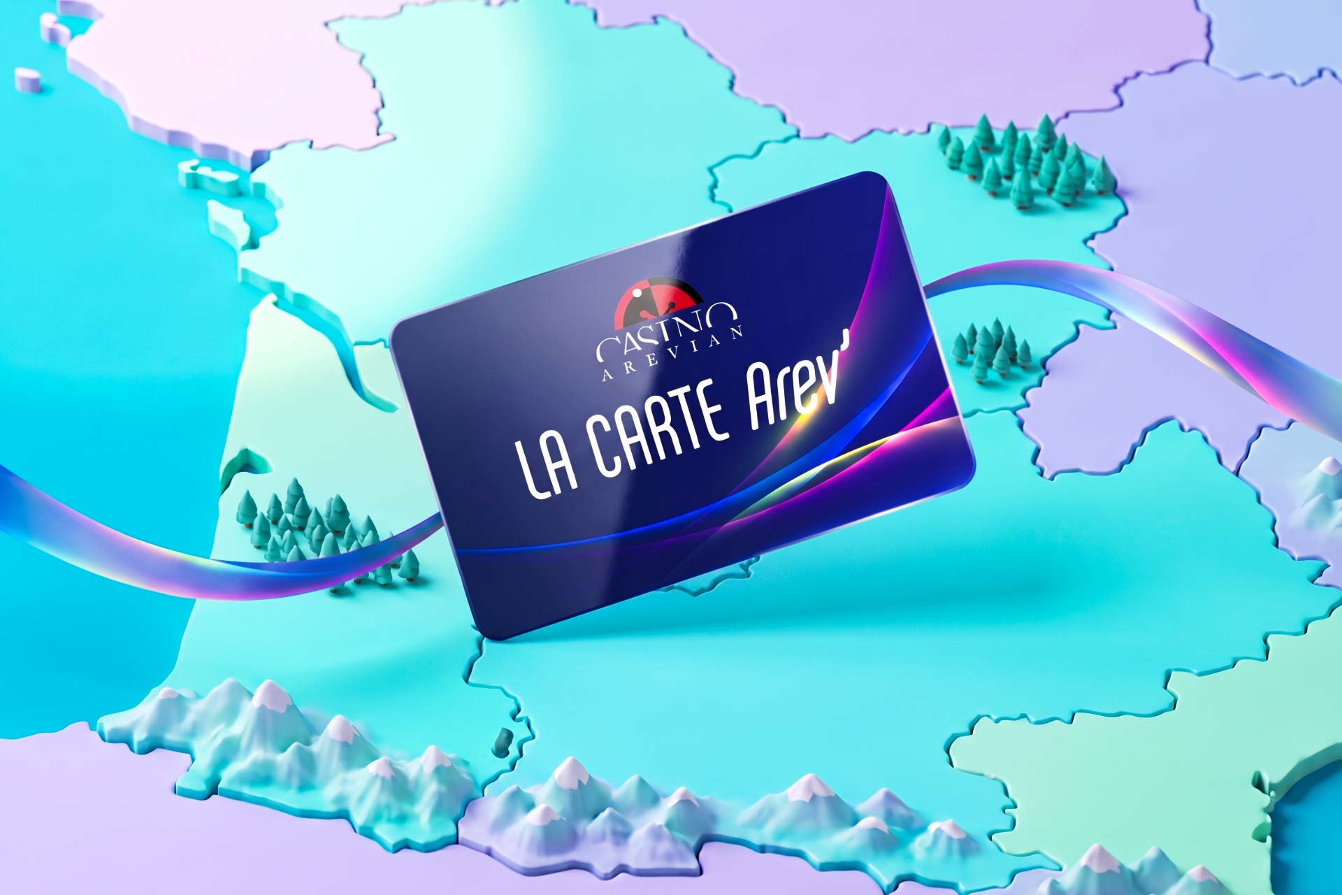 1 Carte. 7 Casinos.